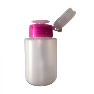 150ml Pump Bottle -Pink and black
