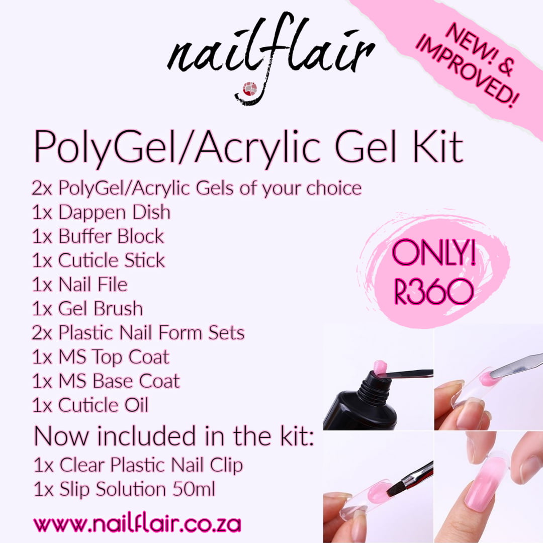 PolyGel/Acrylic Gel Kit 30ml – nailflair