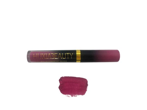 HUXIABEAUTY Matt Lip Gloss - Purple 2