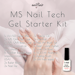MS Nail Tech Gel Starter Kit