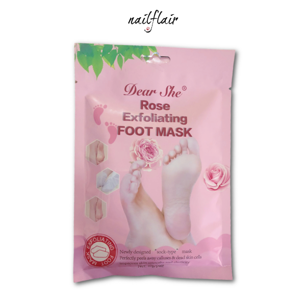 NF Dear She Foot Mask - Rose