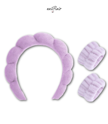 NF Cuffs and Headband - Purple